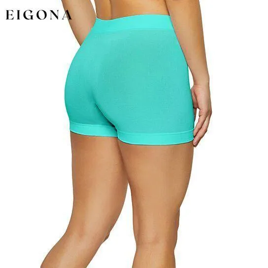 3-Pack: Women's 12" Seamless Leggings Biker Shorts