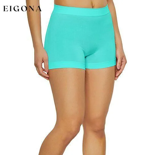 3-Pack: Women's 12" Seamless Leggings Biker Shorts