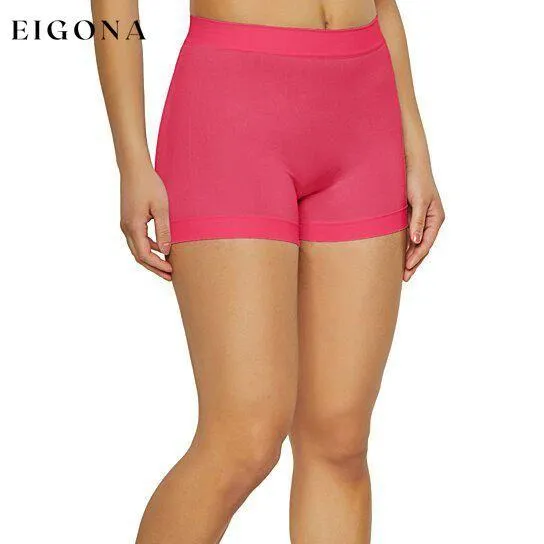 3-Pack: Women's 12" Seamless Leggings Biker Shorts