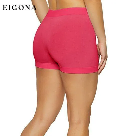 3-Pack: Women's 12" Seamless Leggings Biker Shorts