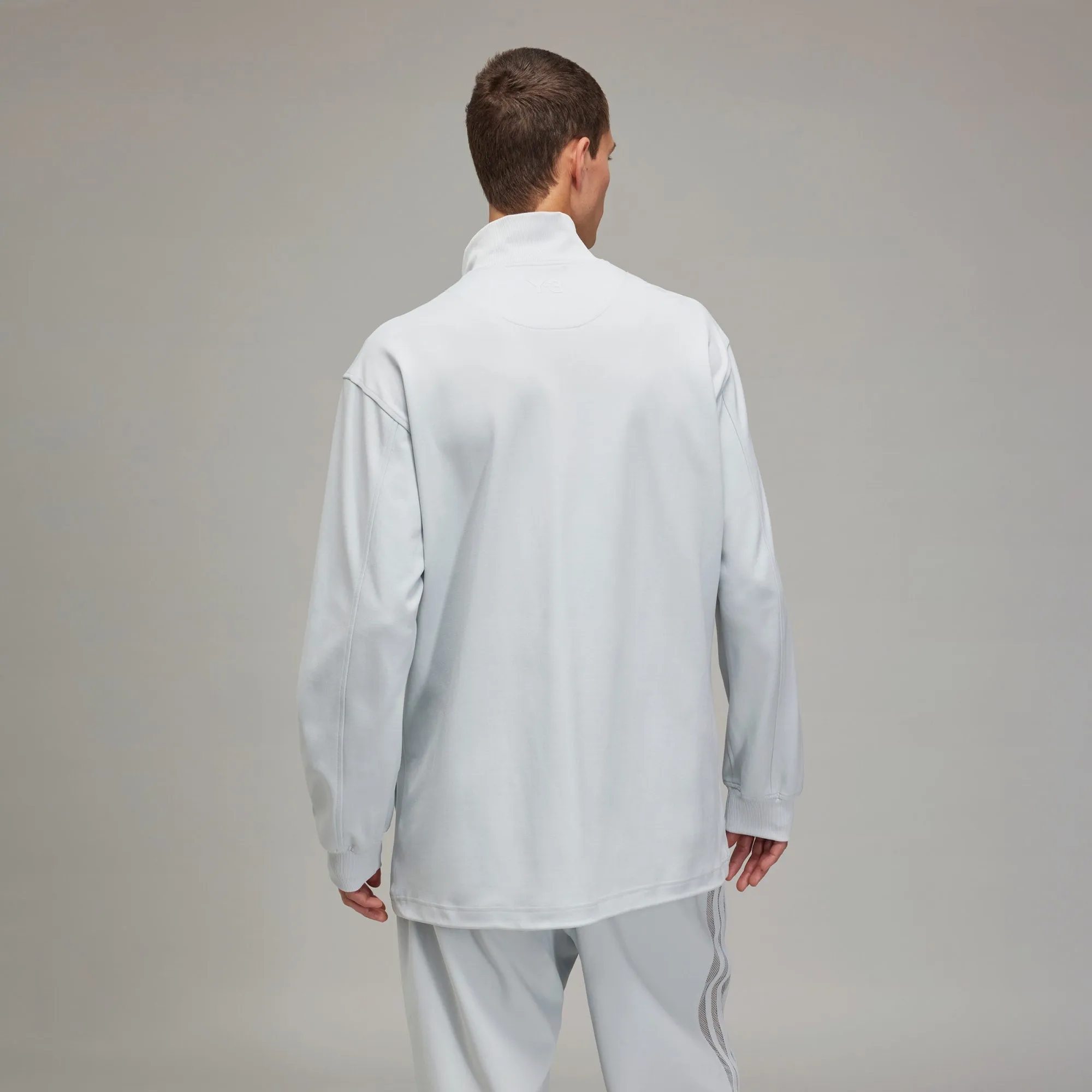 adidas Y-3 3-Stripes Relaxed Track Top Clear Grey