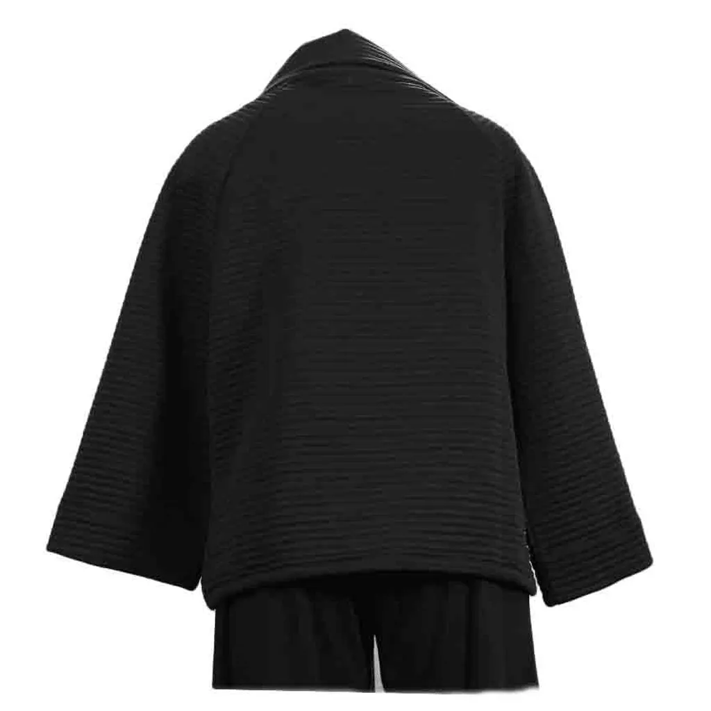 Alembika Crop Black Jacket