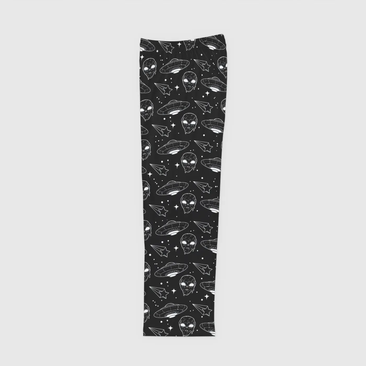 Alien Drip Black Lounge Bottoms