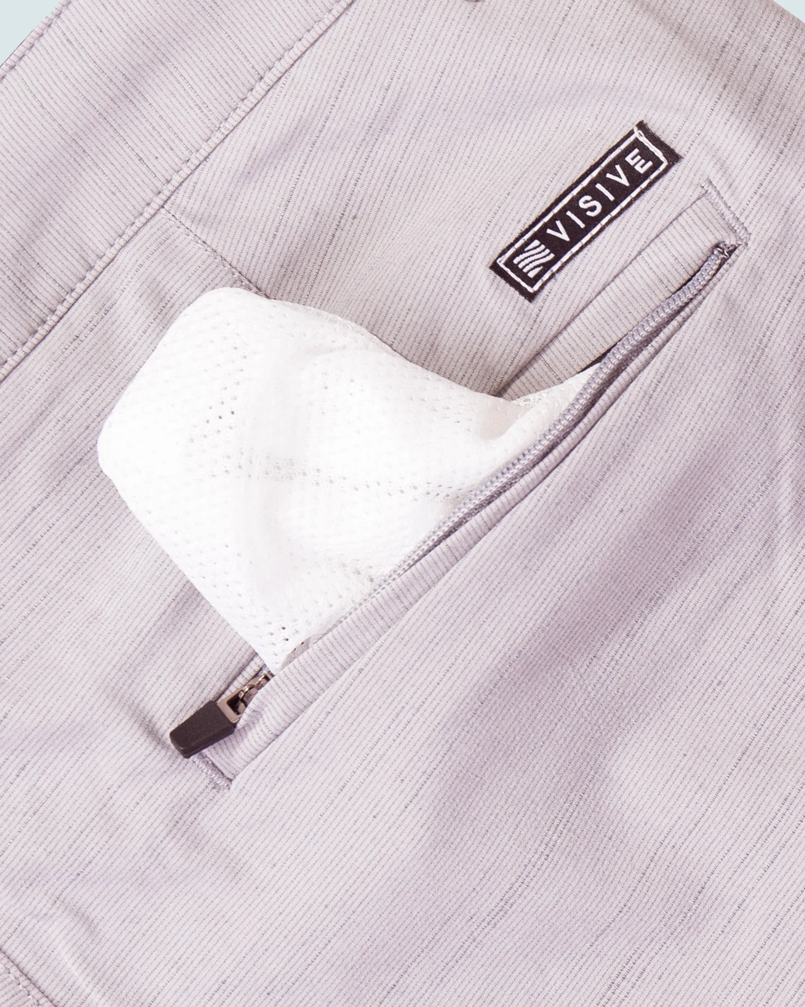 All In One Mens Hybrid Shorts - Slub Black