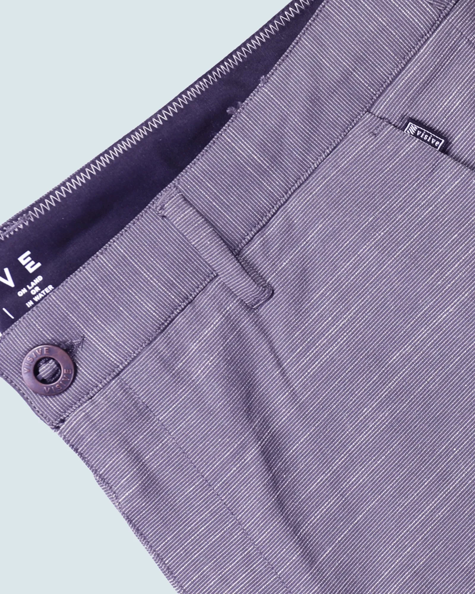 All In One Mens Hybrid Shorts - Slub Black