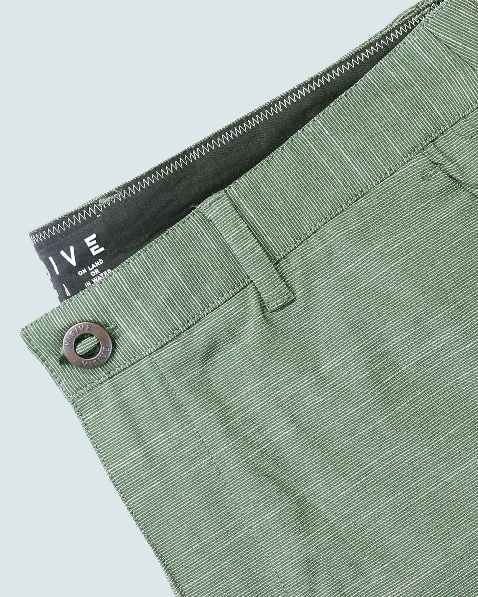 All In One Mens Hybrid Shorts - Slub Black