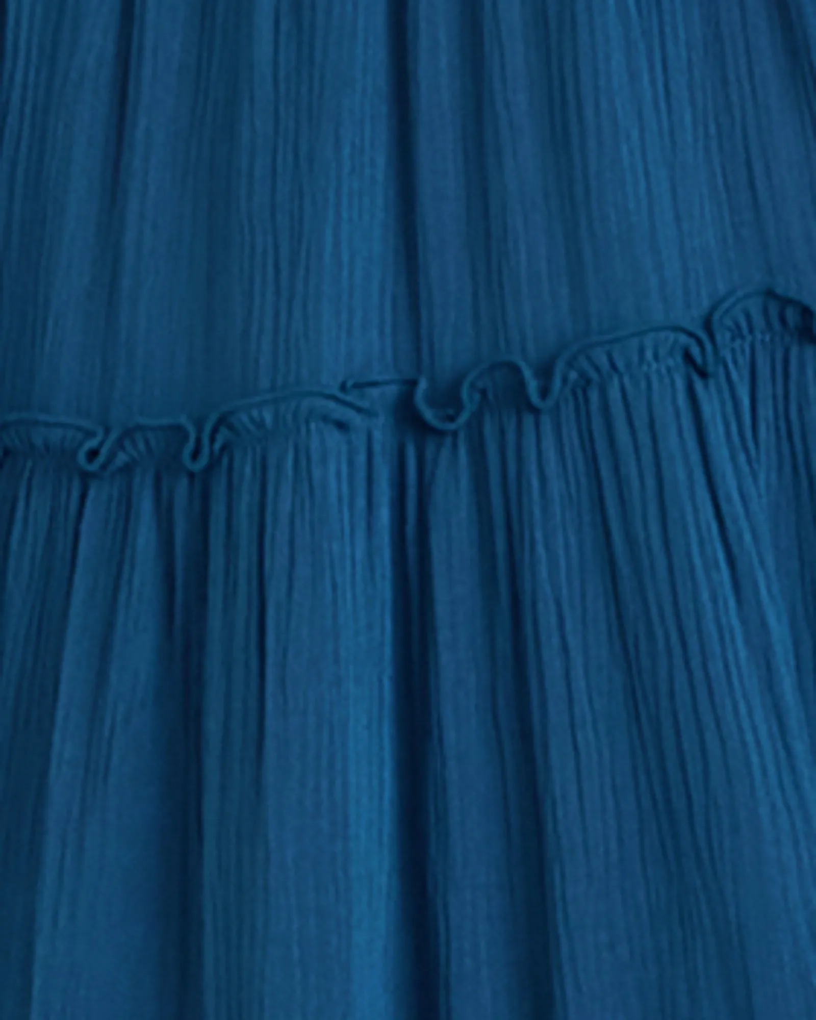 Allegra Plain Top | Azure Blue