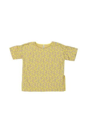 Amelia Shirt, Yellow Squigs Jersey