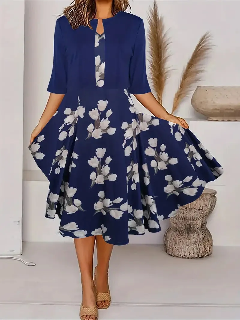 Ankie - Chic Floral Print Ensemble