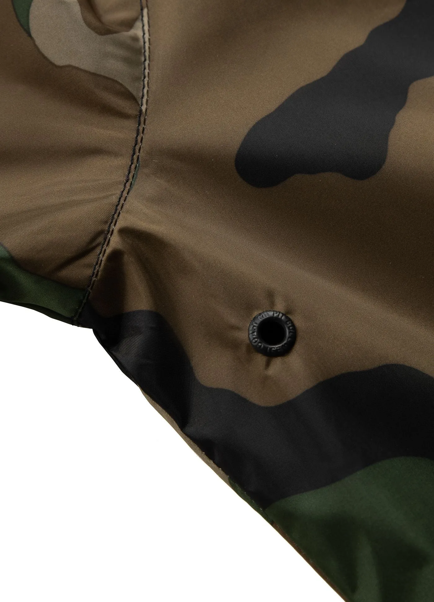 Athletic Logo Hooded Jacket - Woodland Camo