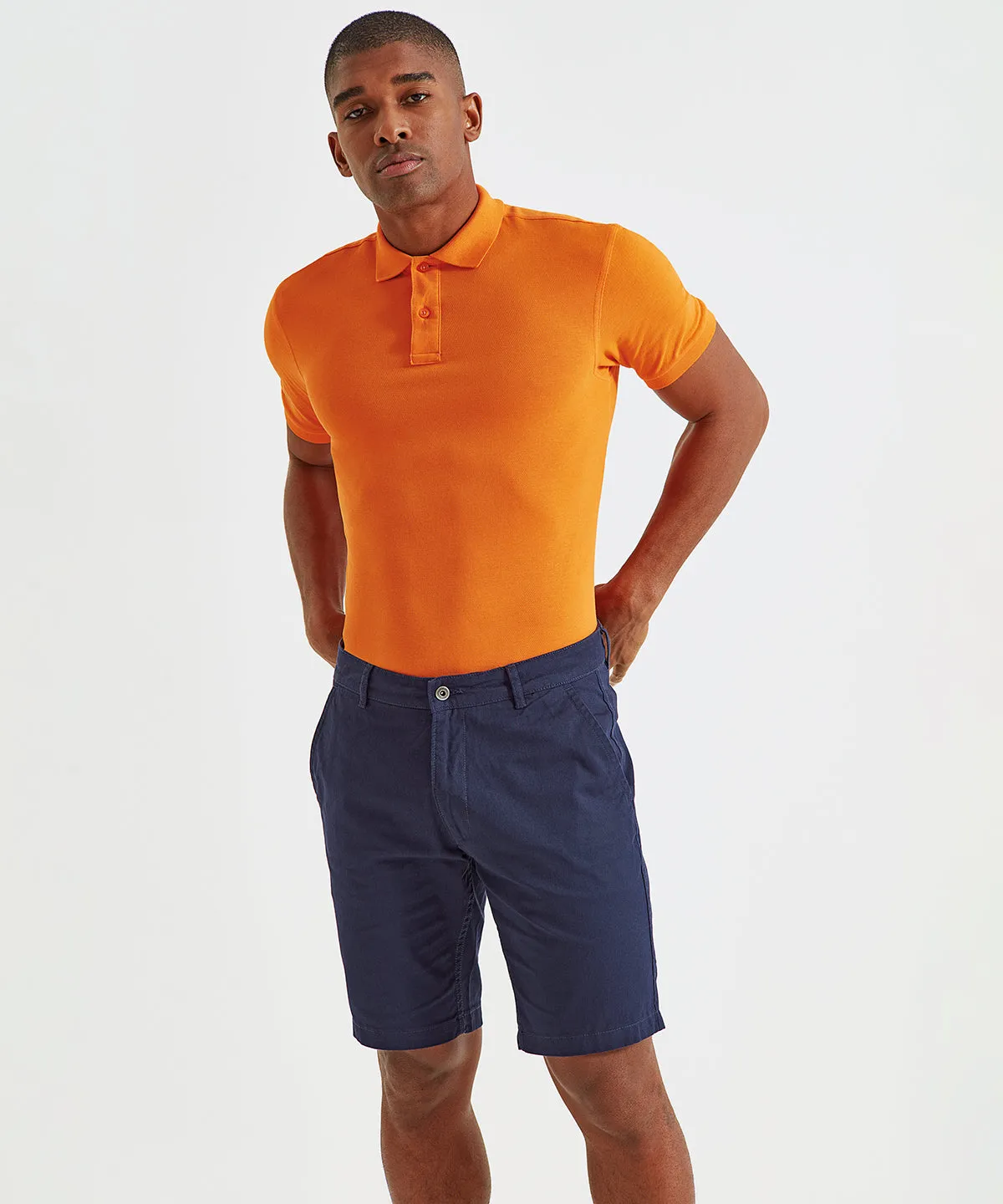 Black - Men's chino shorts