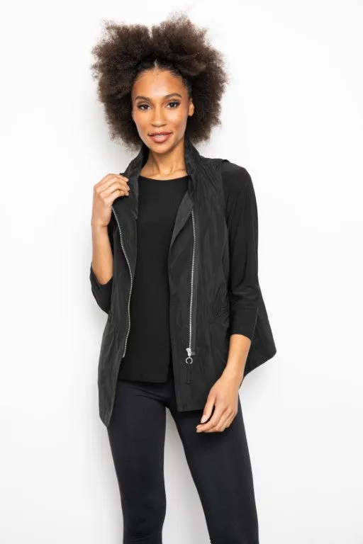 Black Perfect Sculpt Artist Vest