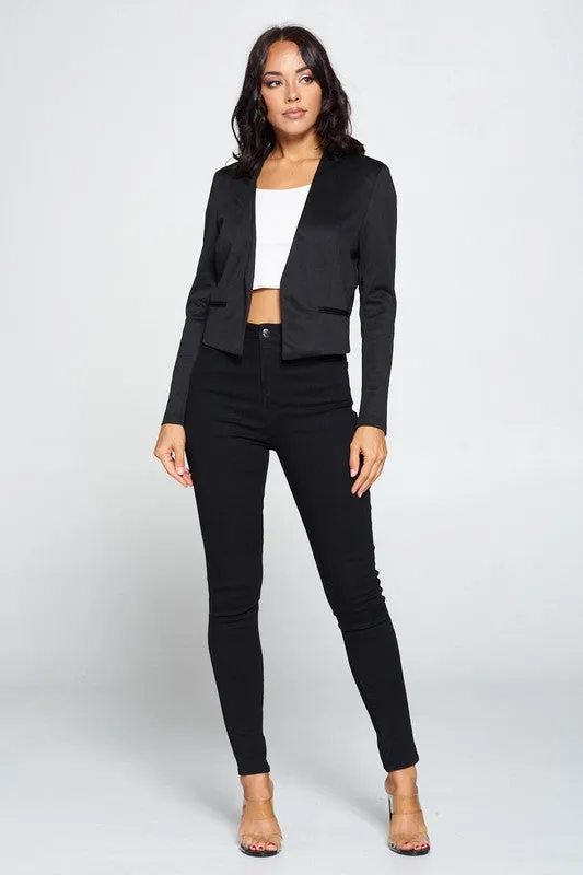Blaire Zippered Blazer
