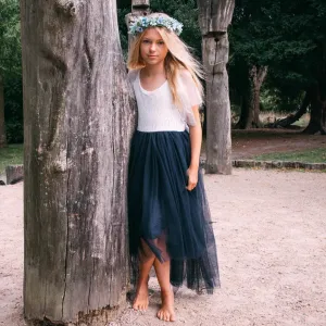 Bohemian Serendipity Dress - Navy Blue