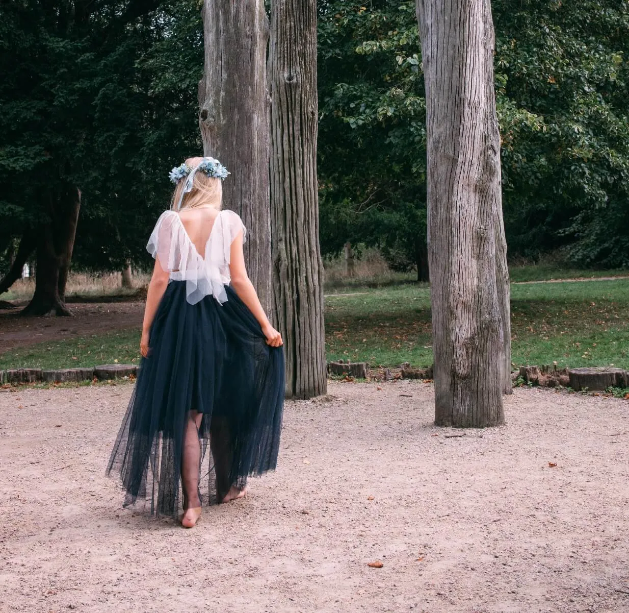 Bohemian Serendipity Dress - Navy Blue