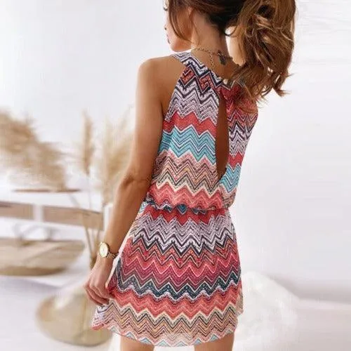Bohemian Sleeveless Sundress
