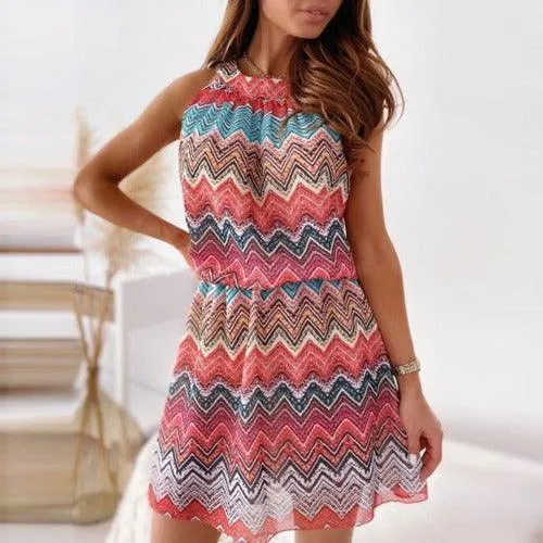 Bohemian Sleeveless Sundress