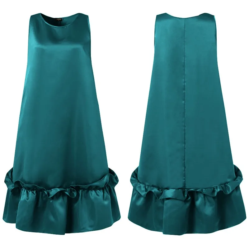 Bohemian Vintage Solid Maxi Long Loose Dresses