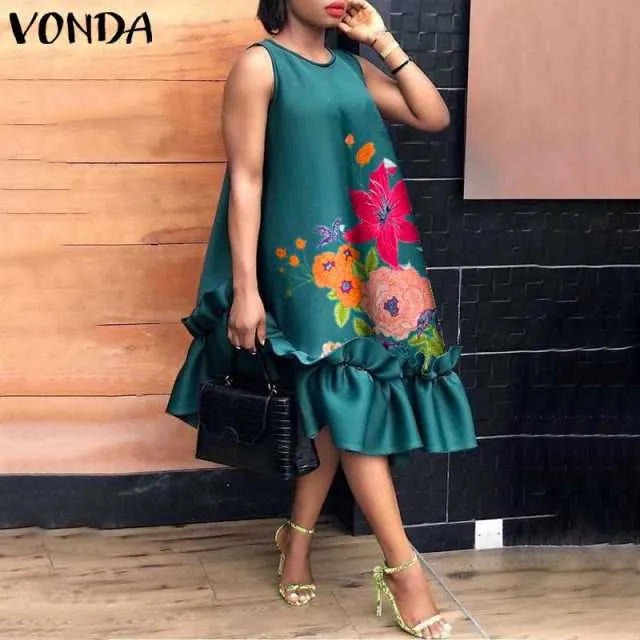 Bohemian Vintage Solid Maxi Long Loose Dresses