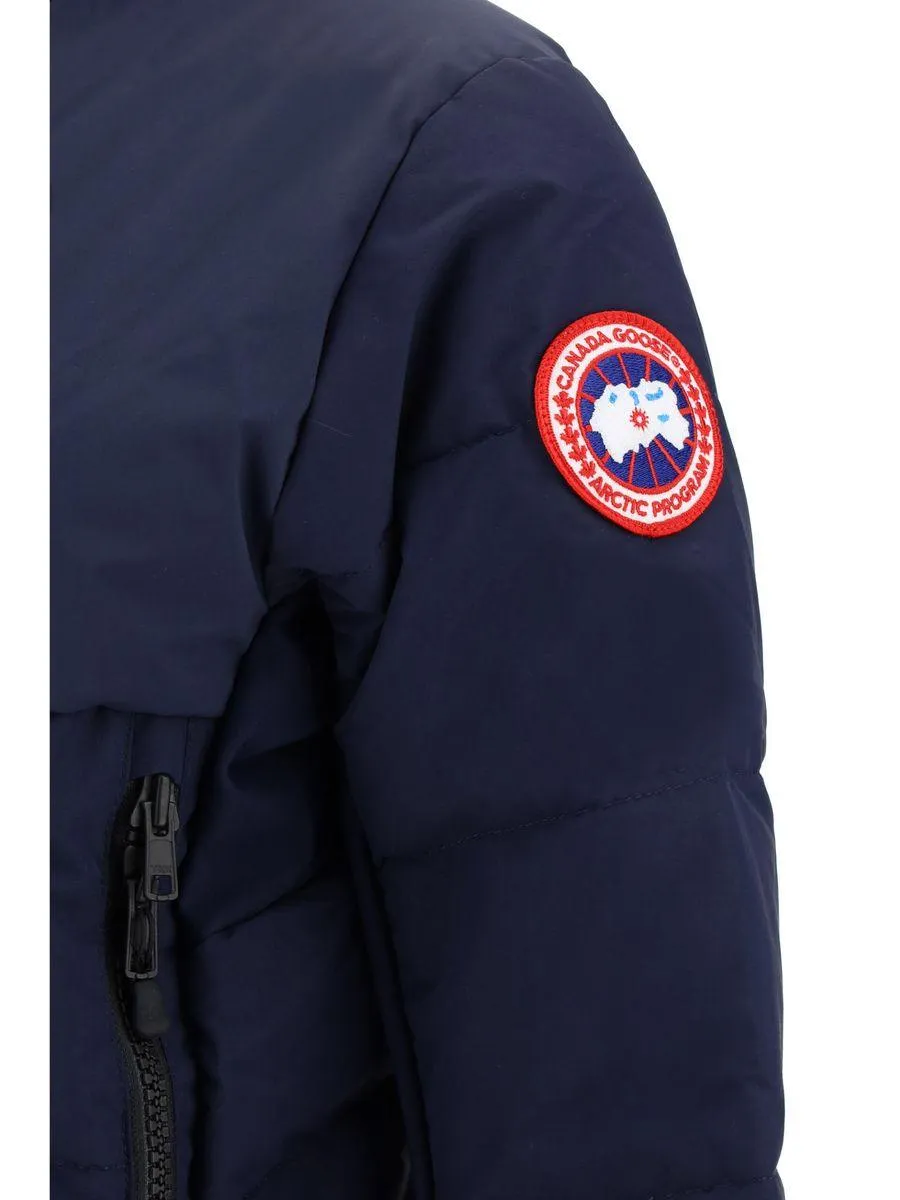 Canada Goose Navy Blue Hybridge Down Jacket