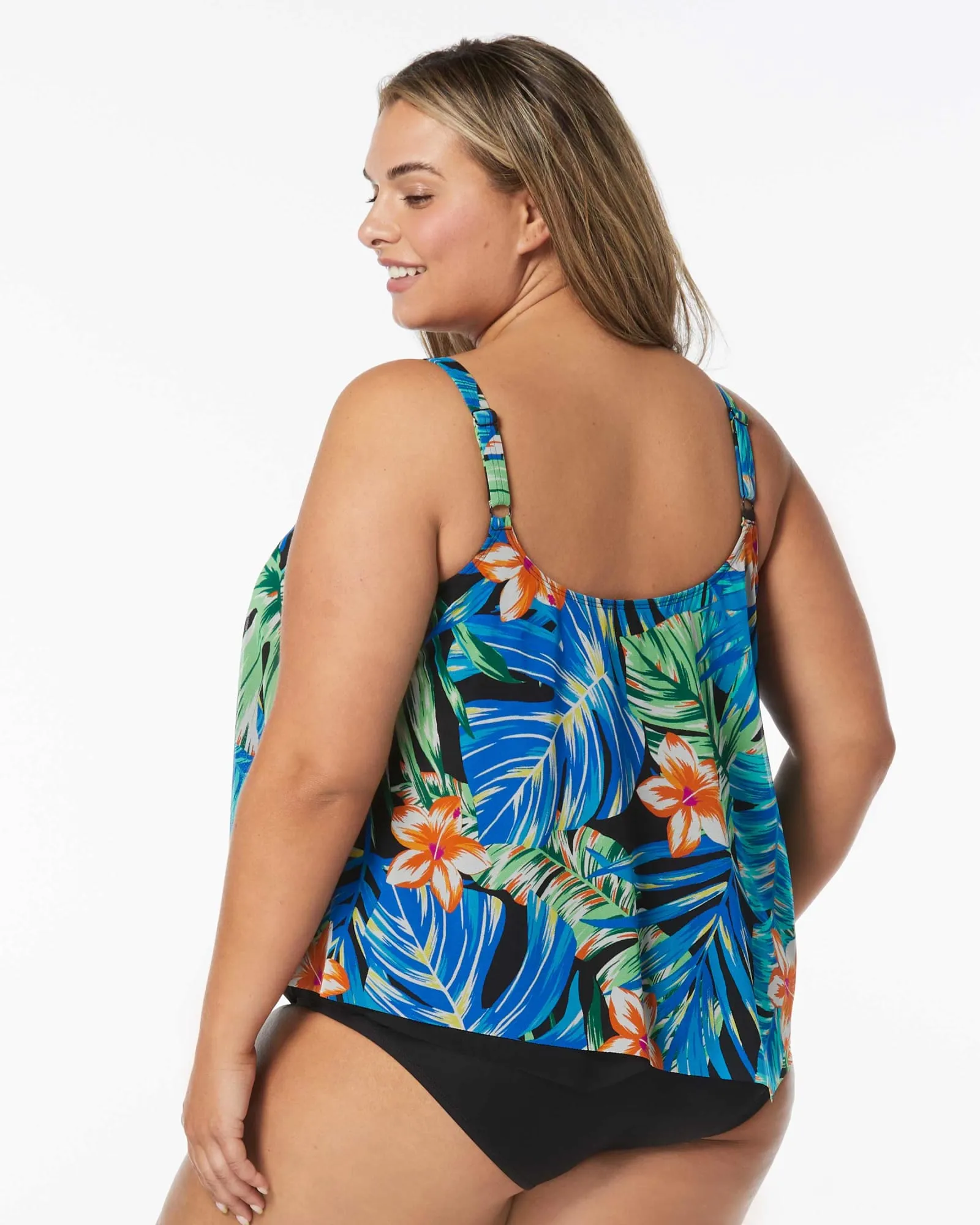 CAPTIVATE TANKINI | BLACK MLT