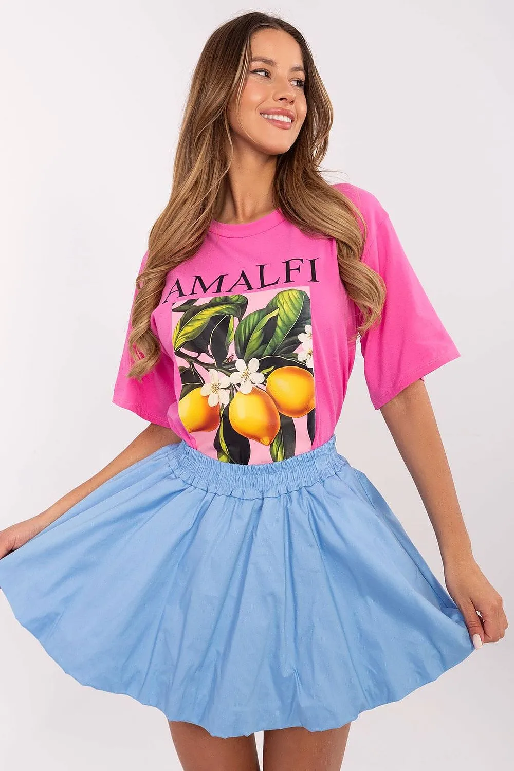 Casual Women's Stylish T-Shirt Amalfi Print