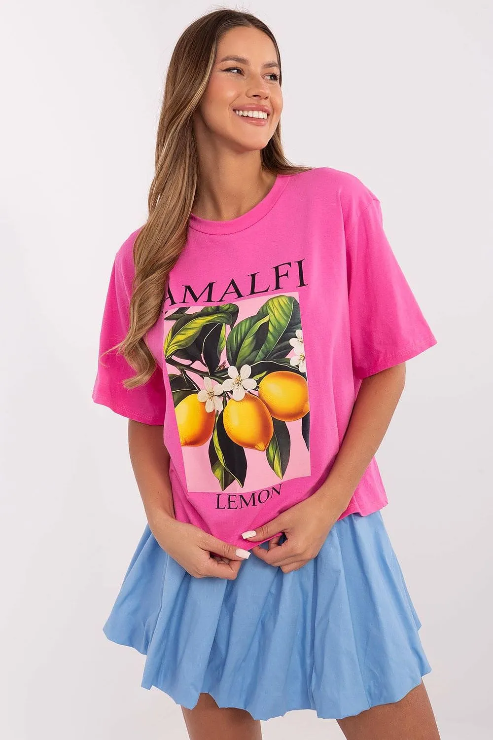 Casual Women's Stylish T-Shirt Amalfi Print