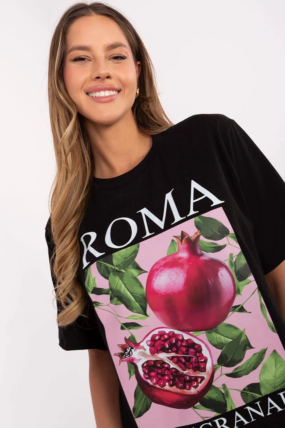 Casual Women's Stylish T-Shirt Amalfi Print