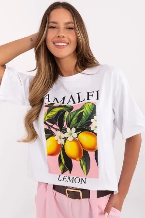 Casual Women's Stylish T-Shirt Amalfi Print