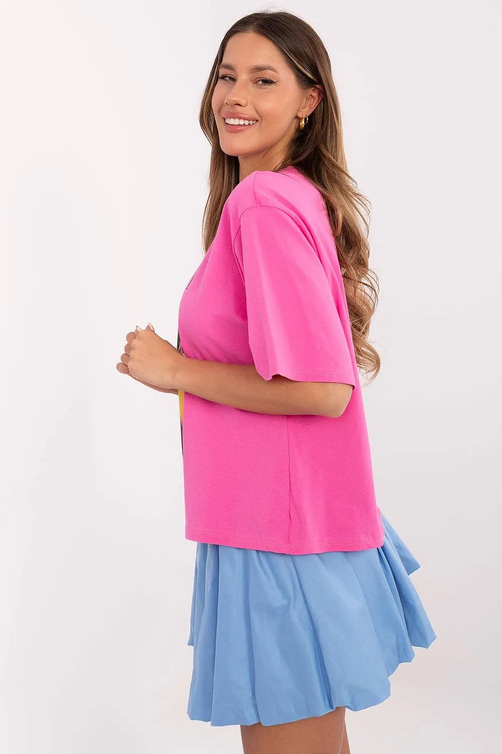 Casual Women's Stylish T-Shirt Amalfi Print