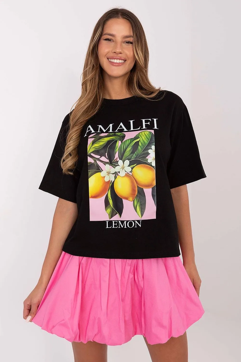 Casual Women's Stylish T-Shirt Amalfi Print