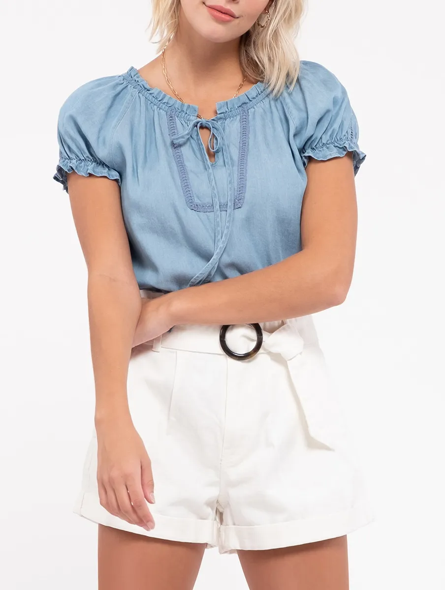 Chance to Shine Off the Shoulder Top