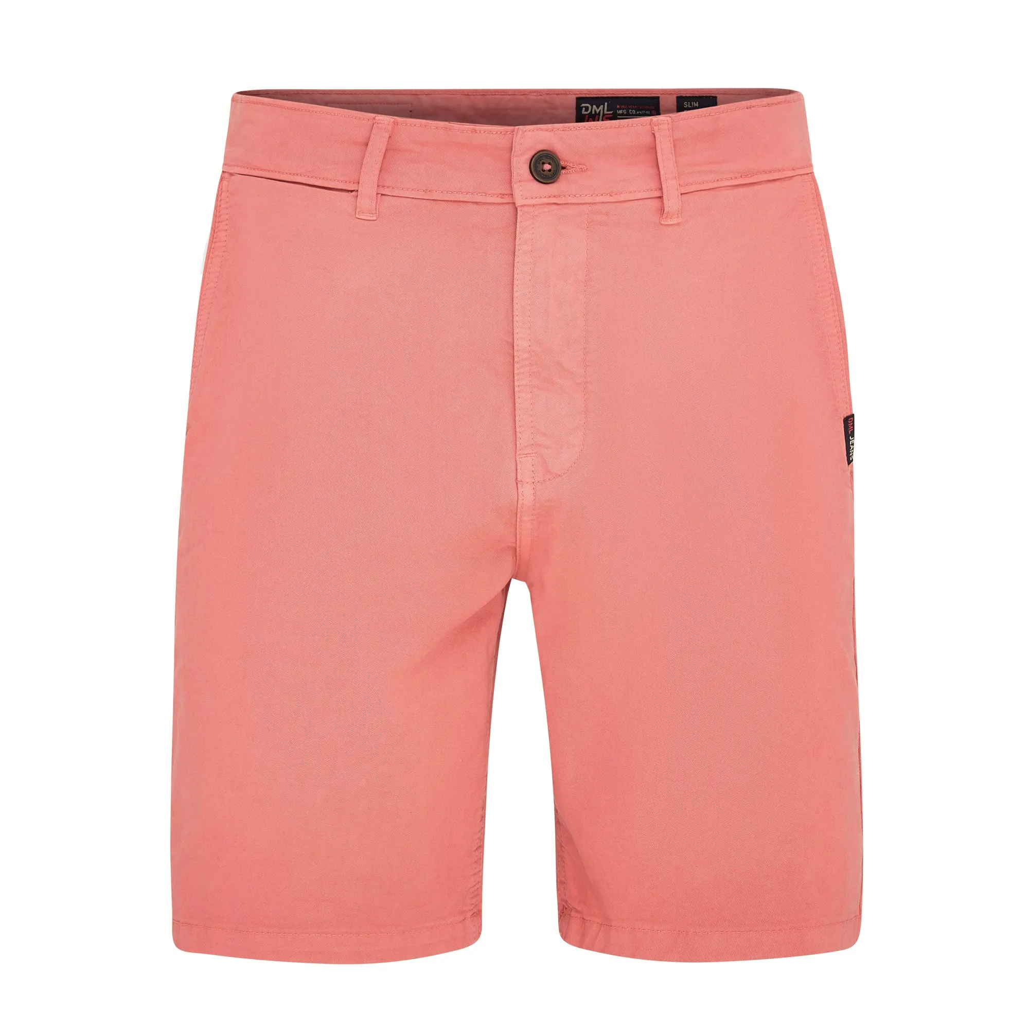 Cross chino short in Coral