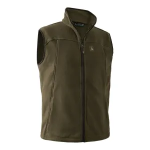 Deerhunter Eagle Fleece waistcoat Tarmac Green