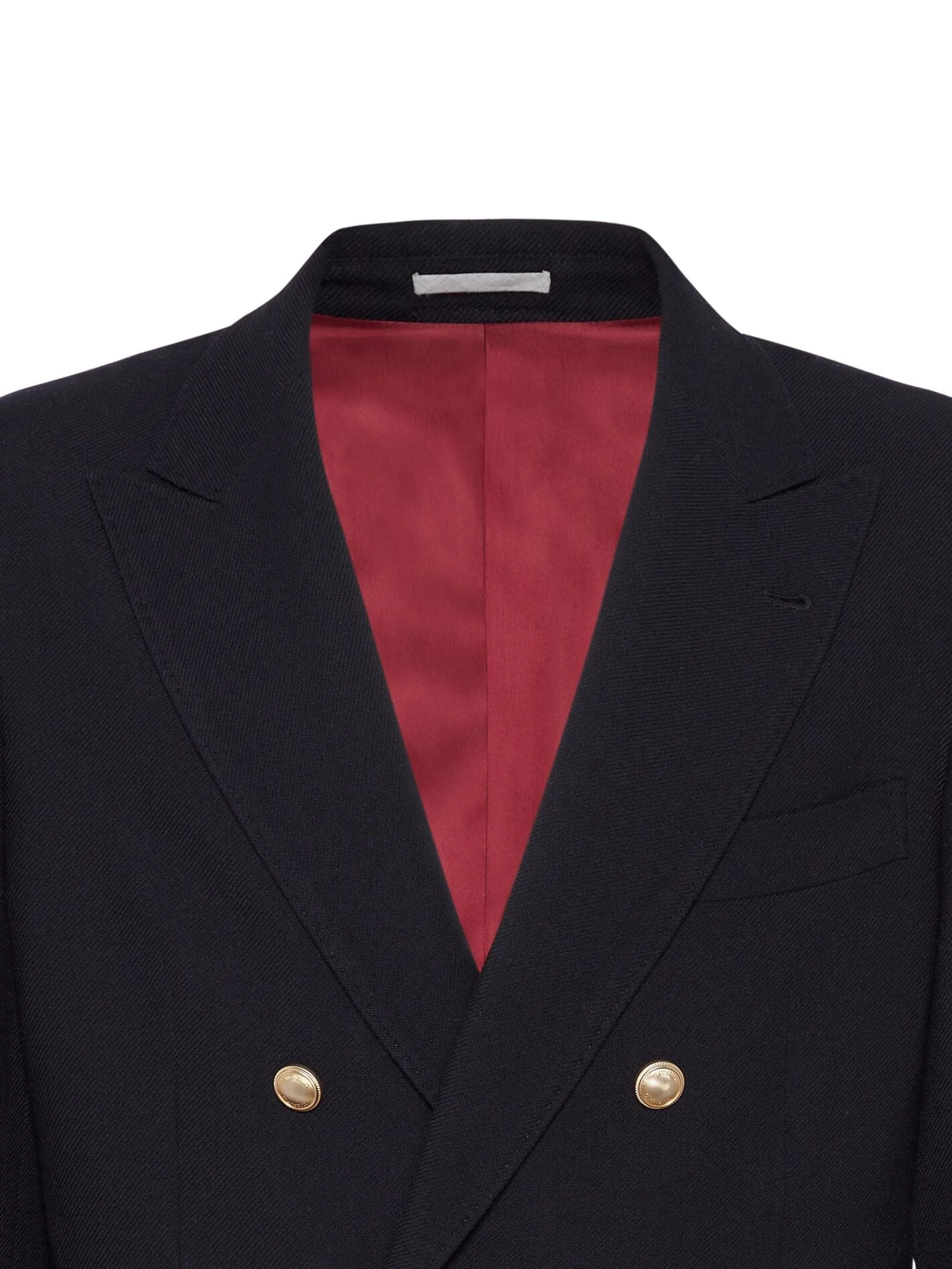Double-Breasted Stretch-Wool Blazer