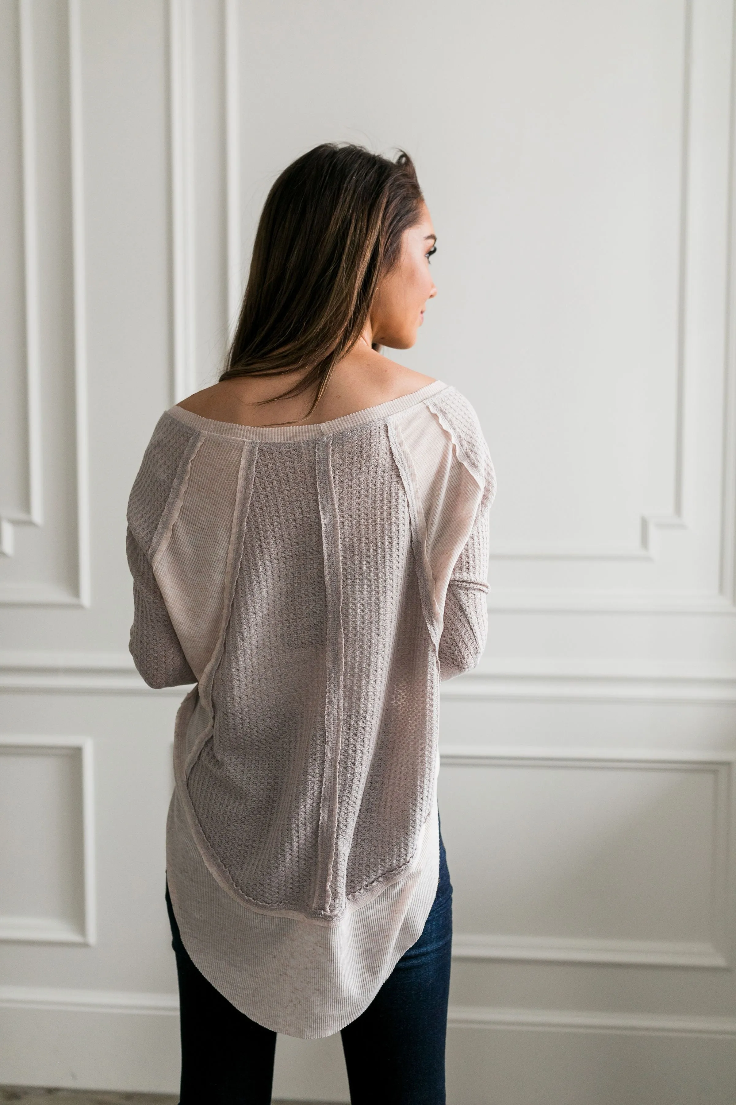 Easy Breezy Beautiful Layered Tee - ALL SALES FINAL