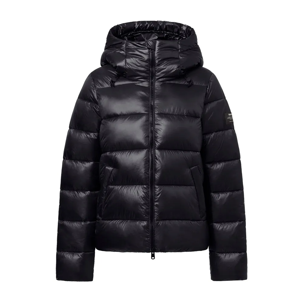 ECOALF BLACK HIMALAYA JACKET FOR WOMEN