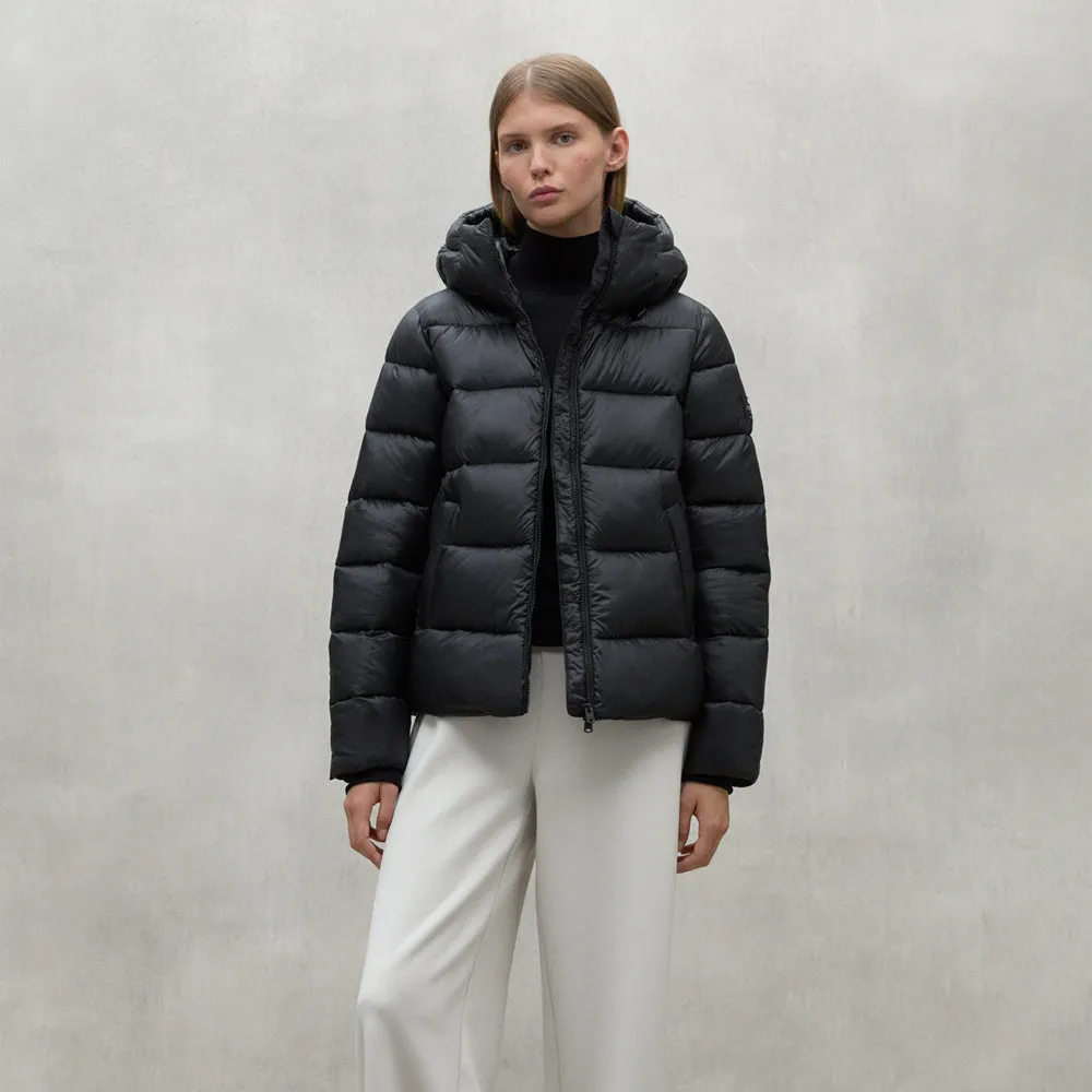 ECOALF BLACK HIMALAYA JACKET FOR WOMEN