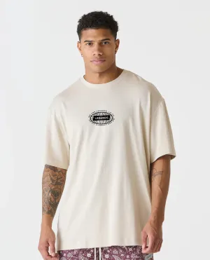 Fairfax Oversized Graphic Tee Dune Underdog