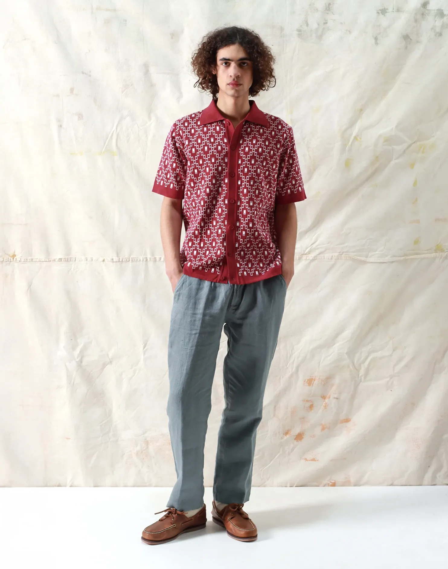 Far Afield Ryder Trouser- Washed Linen