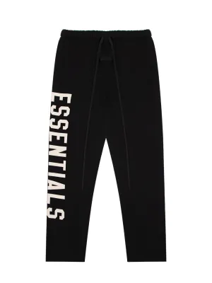Fleece Relaxed Sweatpant (Black)