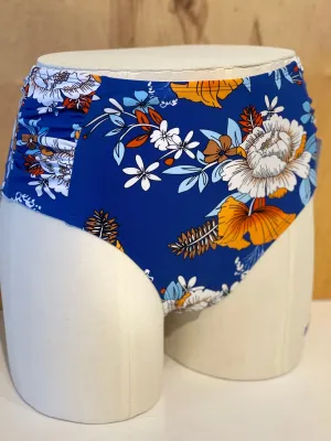 Floral Knot High Waist Swim Bottoms