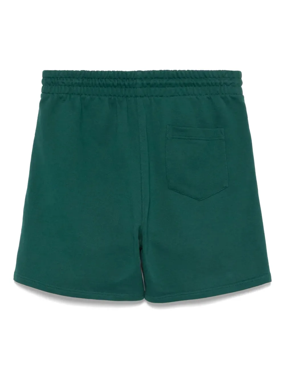 Gothic-Stacked Logo Shorts