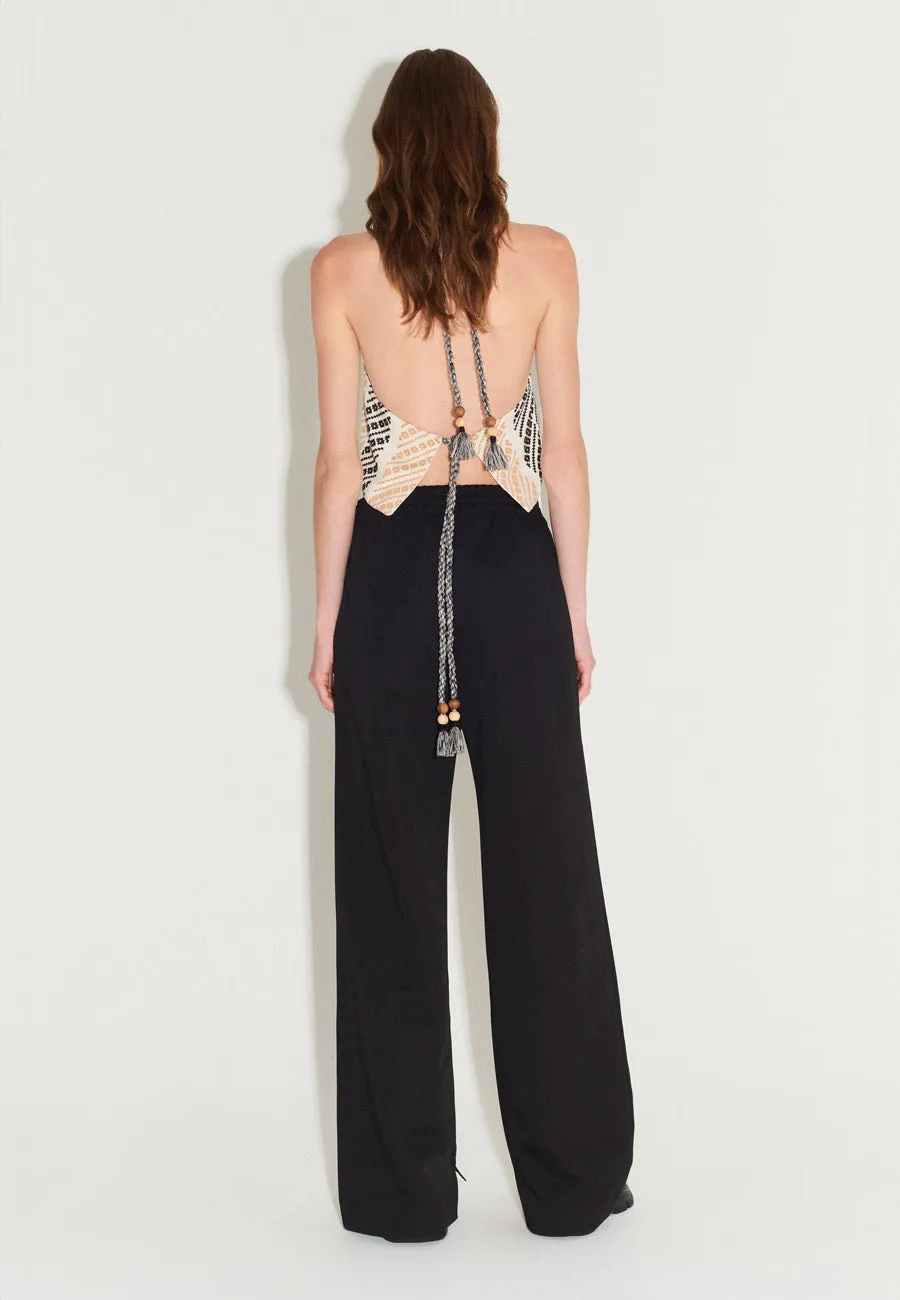 Hansen and Gretel Lennon Relaxed Pant Black