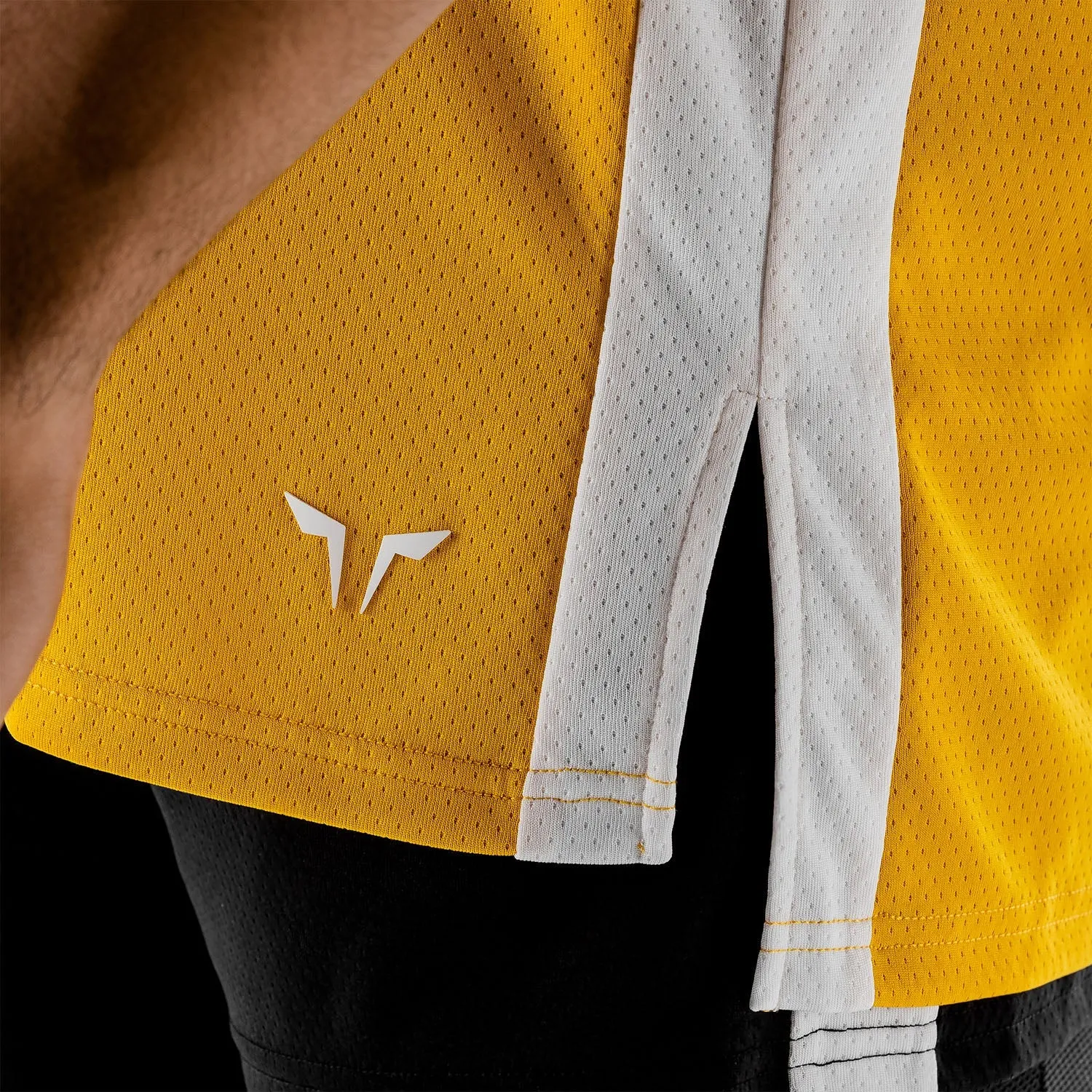 Hybrid Oversize Tee - Yellow