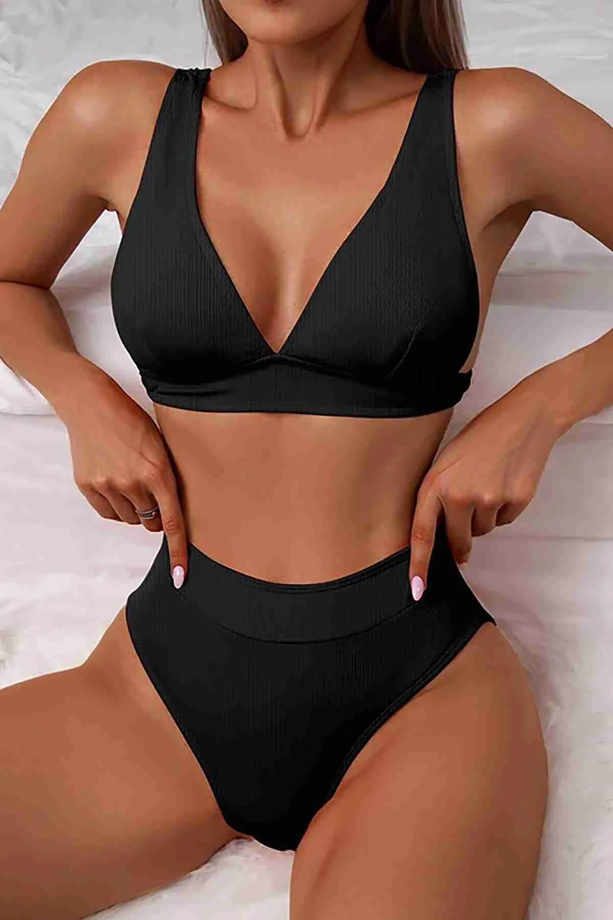IGR Women Angels in Stylish Black Bikini Top - Montclair