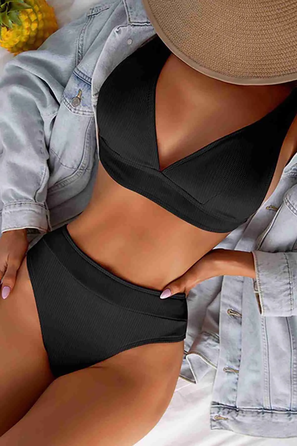 IGR Women Angels in Stylish Black Bikini Top - Montclair