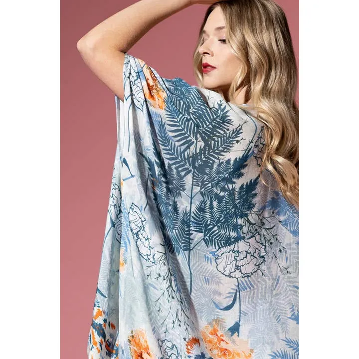 Indigo Morning Kimono
