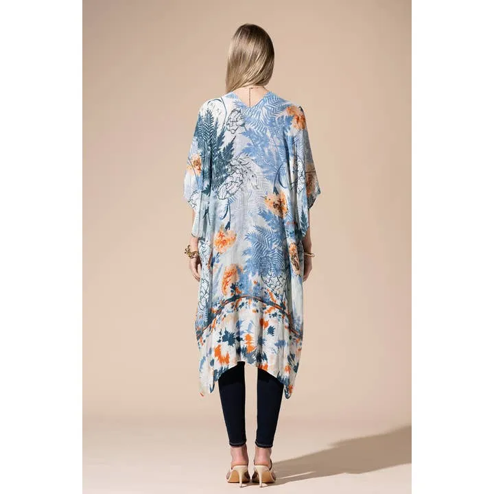 Indigo Morning Kimono