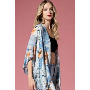 Indigo Morning Kimono